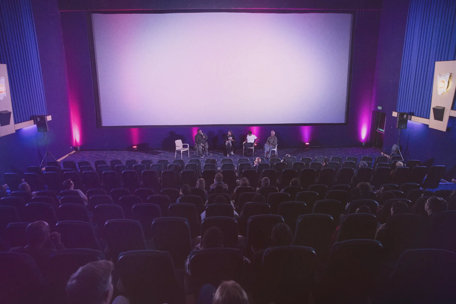 NBO Film Festival audience at a screening